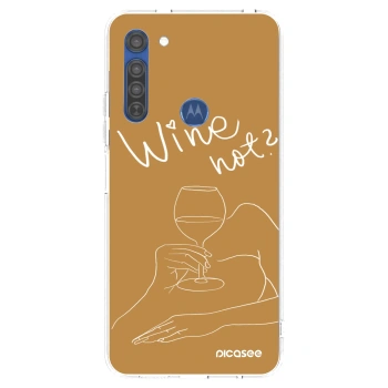 Husă pentru Motorola Moto G8 - Wine not