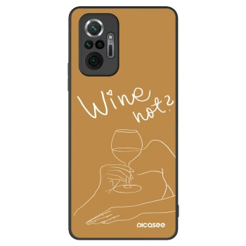 Picasee ULTIMATE CASE pentru Xiaomi Redmi Note 10 Pro - Wine not