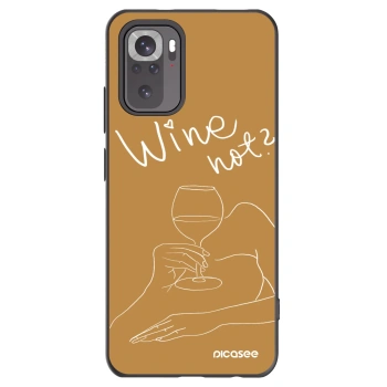 Picasee husă neagră din silicon pentru Xiaomi Redmi Note 11S 4G - Wine not
