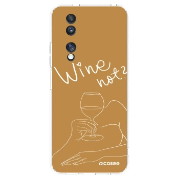 Picasee husă transparentă din silicon pentru Honor 70 - Wine not