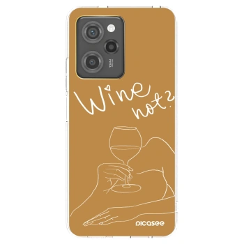 Picasee husă neagră din silicon pentru Xiaomi Poco X5 Pro - Wine not
