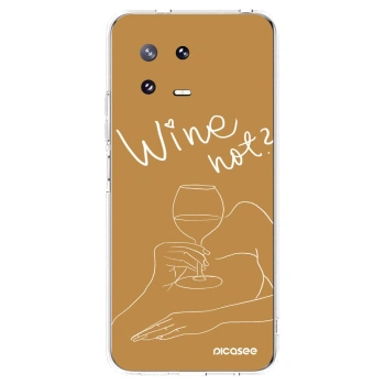 Picasee husă transparentă din silicon pentru Xiaomi 13 Pro - Wine not