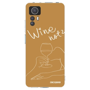 Picasee husă transparentă din silicon pentru Xiaomi Redmi Note 12S - Wine not