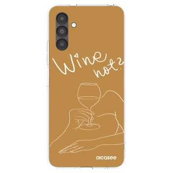 Picasee husă transparentă din silicon pentru Samsung Galaxy A04s A047F - Wine not