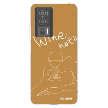 Picasee husă transparentă din silicon pentru Xiaomi Poco F5 Pro 5G - Wine not