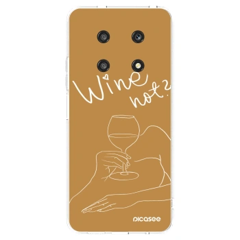 Picasee husă transparentă din silicon pentru Honor Magic4 Lite 5G - Wine not