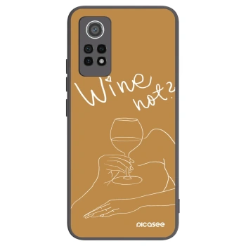 Picasee husă neagră din silicon pentru Xiaomi Redmi Note 12 Pro 4G - Wine not
