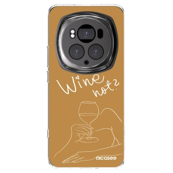 Picasee husă transparentă din silicon pentru Honor Magic6 Pro - Wine not