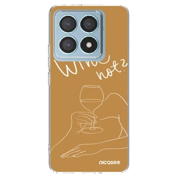 Picasee husă transparentă din silicon pentru Xiaomi 14T Pro - Wine not
