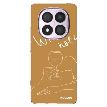 Picasee husă transparentă din silicon pentru Xiaomi Redmi Note 14 Pro 5G - Wine not