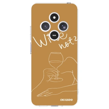 Picasee husă transparentă din silicon pentru Xiaomi Redmi 14C - Wine not