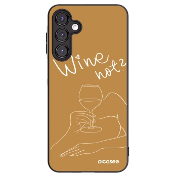 Picasee husă neagră din silicon pentru Samsung Galaxy A16 5G - Wine not