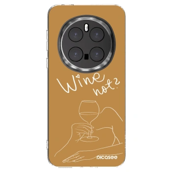 Picasee husă transparentă din silicon pentru Honor Magic7 Pro 5G - Wine not