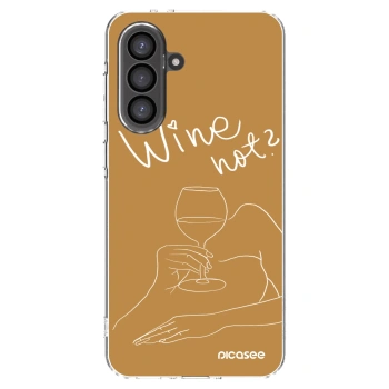 Picasee husă transparentă din silicon pentru Samsung Galaxy A56 5G A566B - Wine not