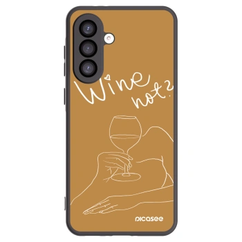Picasee husă neagră din silicon pentru Samsung Galaxy A26 5G A266B - Wine not
