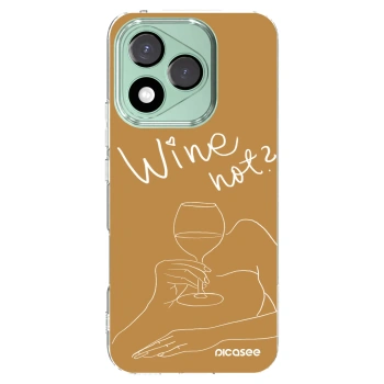 Picasee husă transparentă din silicon pentru Honor 400 Lite 5G - Wine not