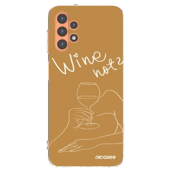 Picasee husă transparentă din silicon pentru Samsung Galaxy A13 5G - Wine not