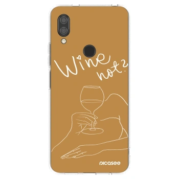 Picasee husă transparentă din silicon pentru Xiaomi Redmi 7 - Wine not