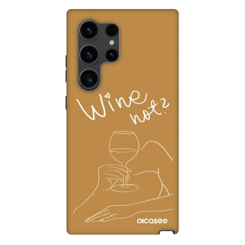 Picasee Fashion Case PowerShare pro Samsung Galaxy S24 Ultra S928B 5G - Wine not