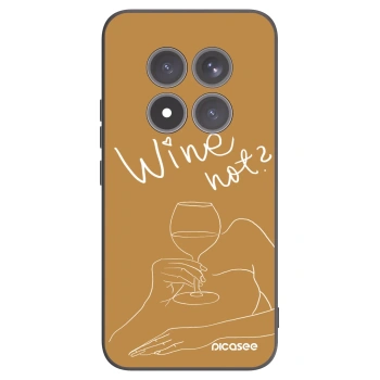 Picasee husă neagră din silicon pentru Xiaomi Redmi Note 15 Pro+ - Wine not