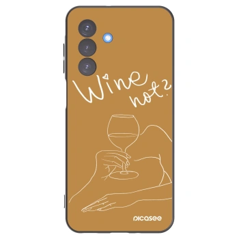 Picasee husă neagră din silicon pentru Samsung Galaxy A17 5G - Wine not