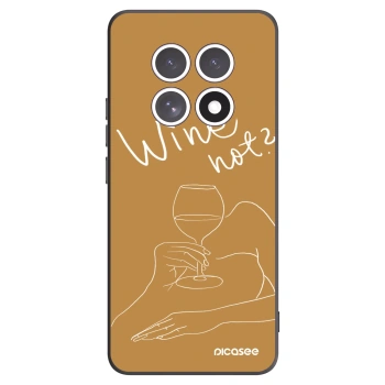 Picasee husă neagră din silicon pentru Xiaomi Redmi Note 15 - Wine not