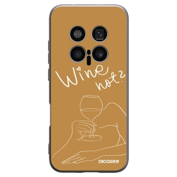 Picasee husă neagră din silicon pentru Honor Magic8 Pro 5G - Wine not