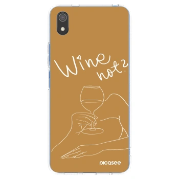 Picasee husă transparentă din silicon pentru Xiaomi Redmi 7A - Wine not