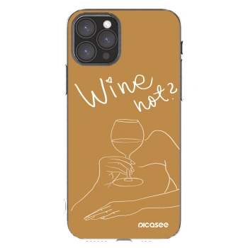 Picasee husă transparentă din silicon pentru Apple iPhone 11 Pro - Wine not