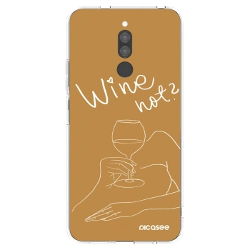 Picasee husă transparentă din silicon pentru Xiaomi Redmi 8 - Wine not