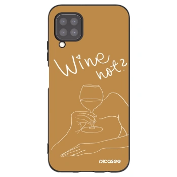 Picasee husă neagră din silicon pentru Huawei P40 Lite - Wine not