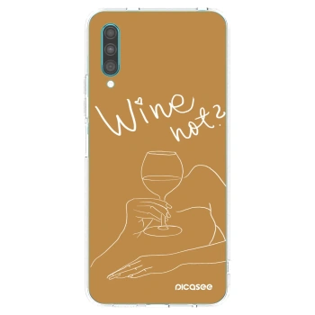 Picasee husă transparentă din silicon pentru Samsung Galaxy A30s A307F - Wine not