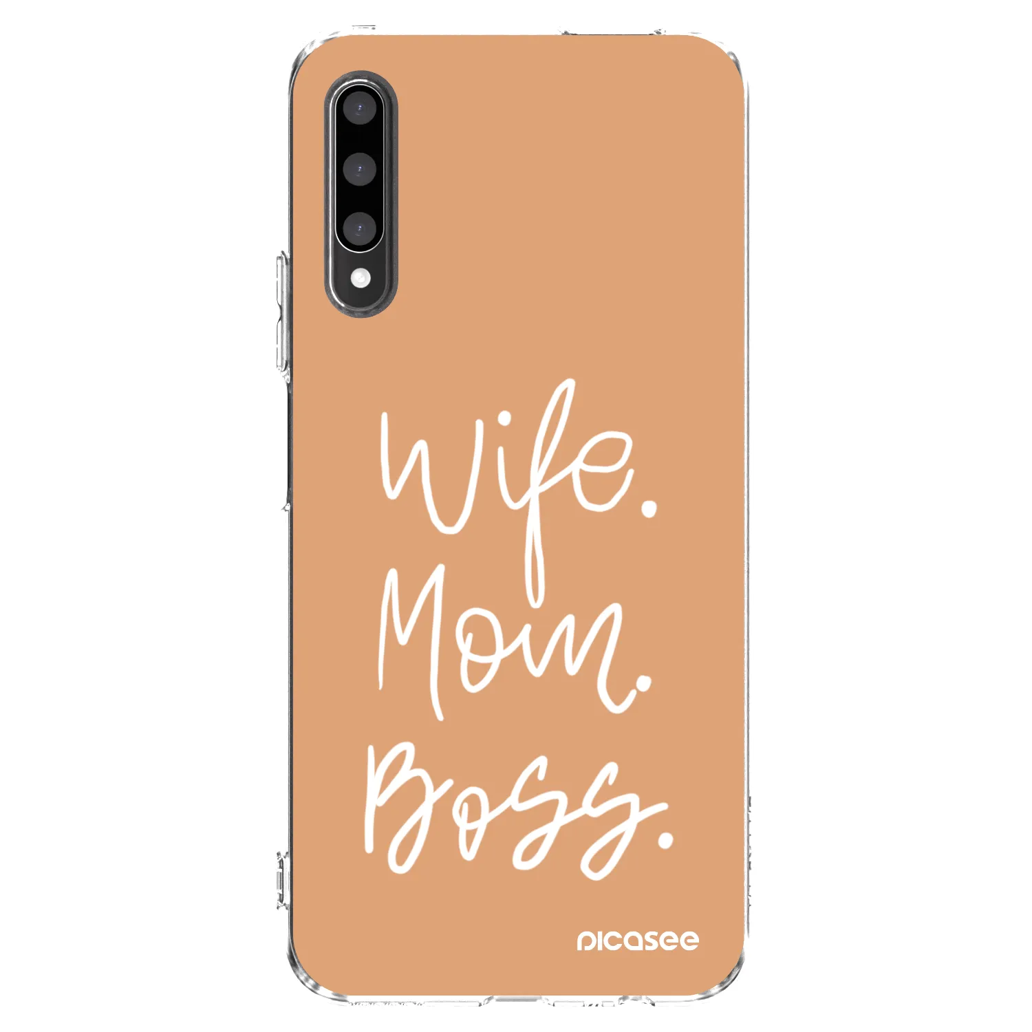 Picasee husă transparentă din silicon pentru Honor 9X Pro - Boss Mama