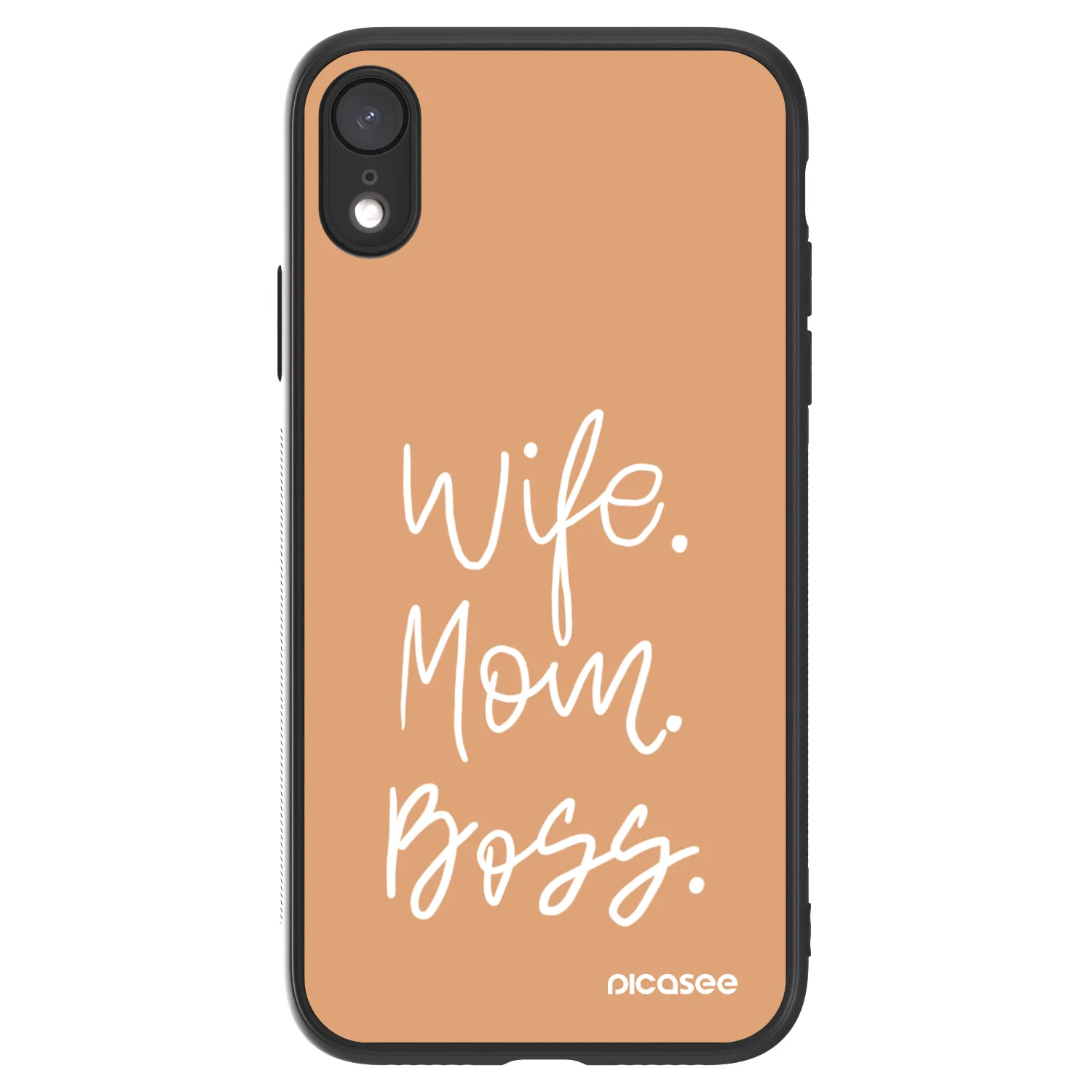 Picasee ULTIMATE CASE pentru Apple iPhone XR - Boss Mama