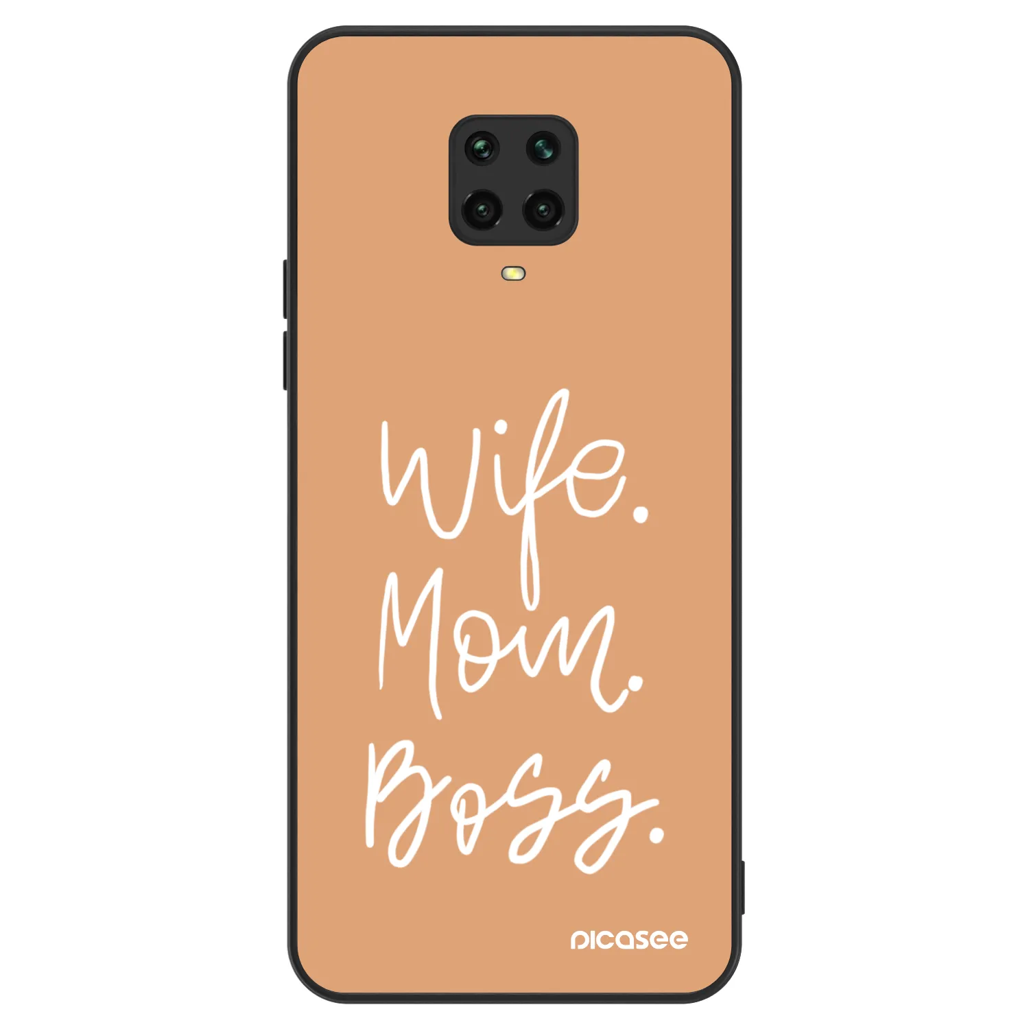 Picasee ULTIMATE CASE pentru Xiaomi Redmi Note 9 Pro - Boss Mama