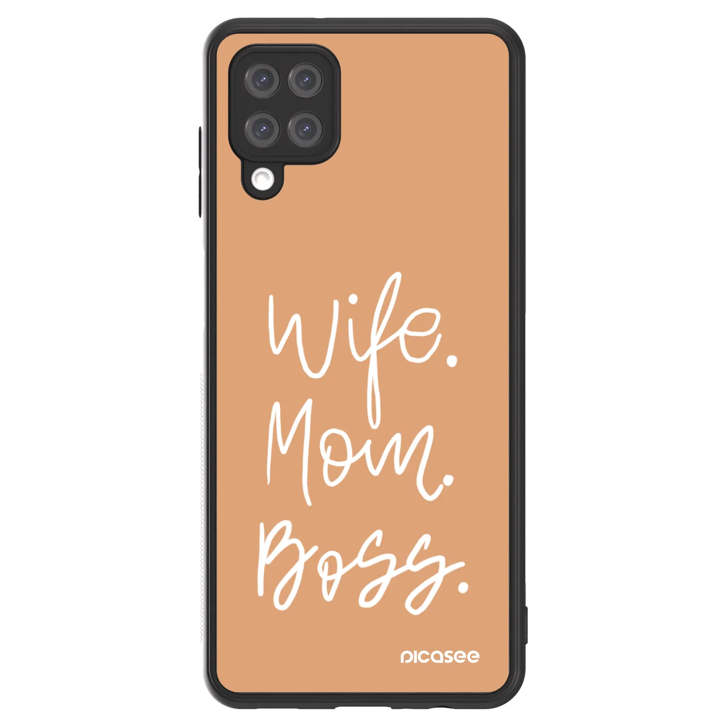 Picasee ULTIMATE CASE pentru Samsung Galaxy A12 A125F - Boss Mama