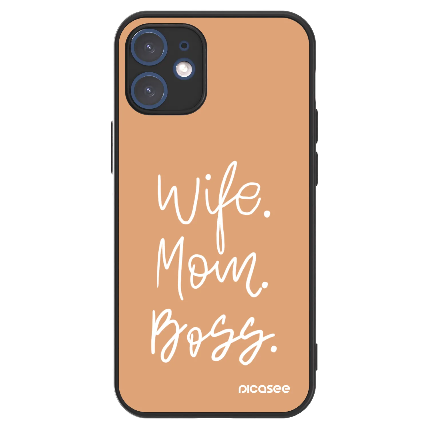 Picasee ULTIMATE CASE pentru Apple iPhone 12 mini - Boss Mama