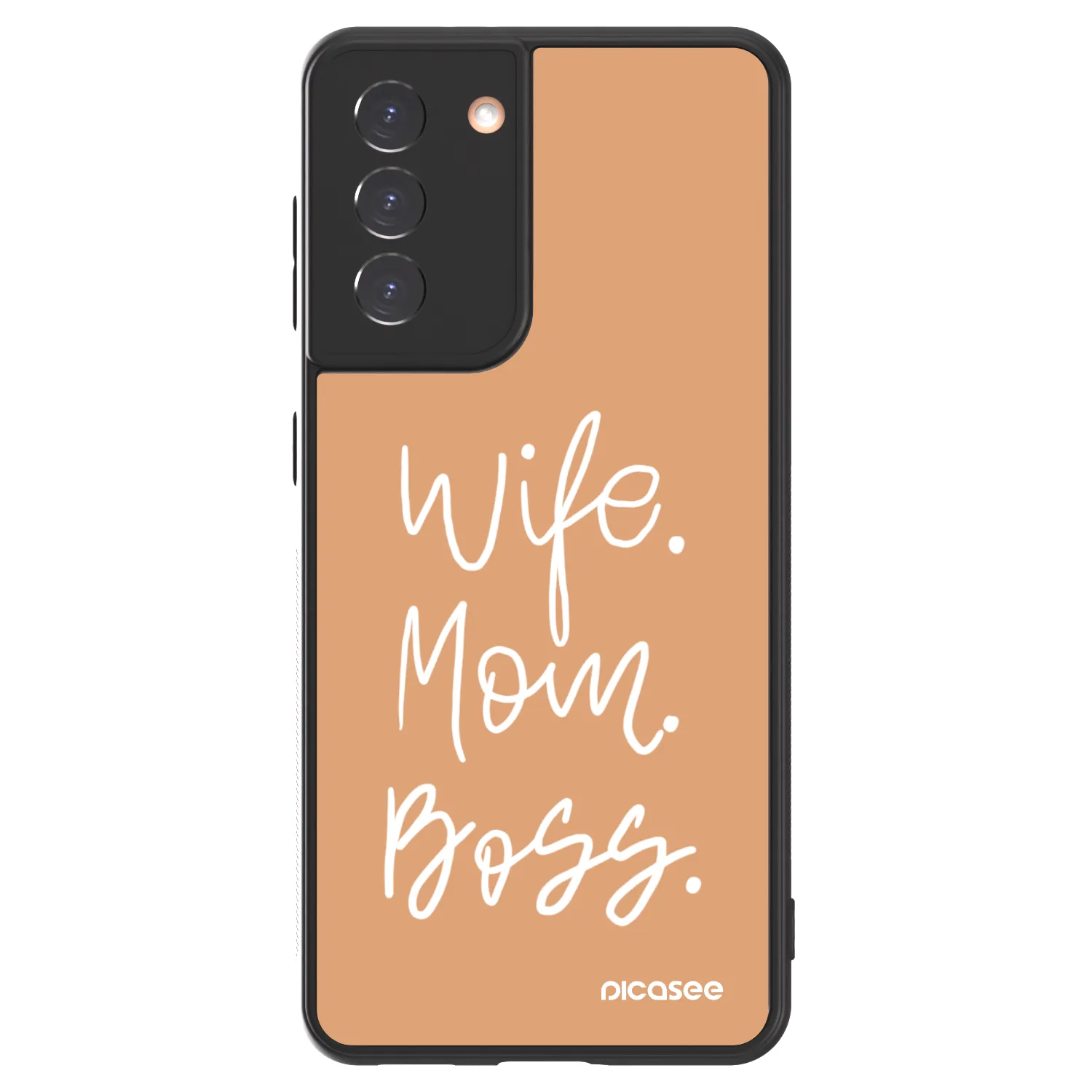 Picasee ULTIMATE CASE pentru Samsung Galaxy S21 5G G991B - Boss Mama