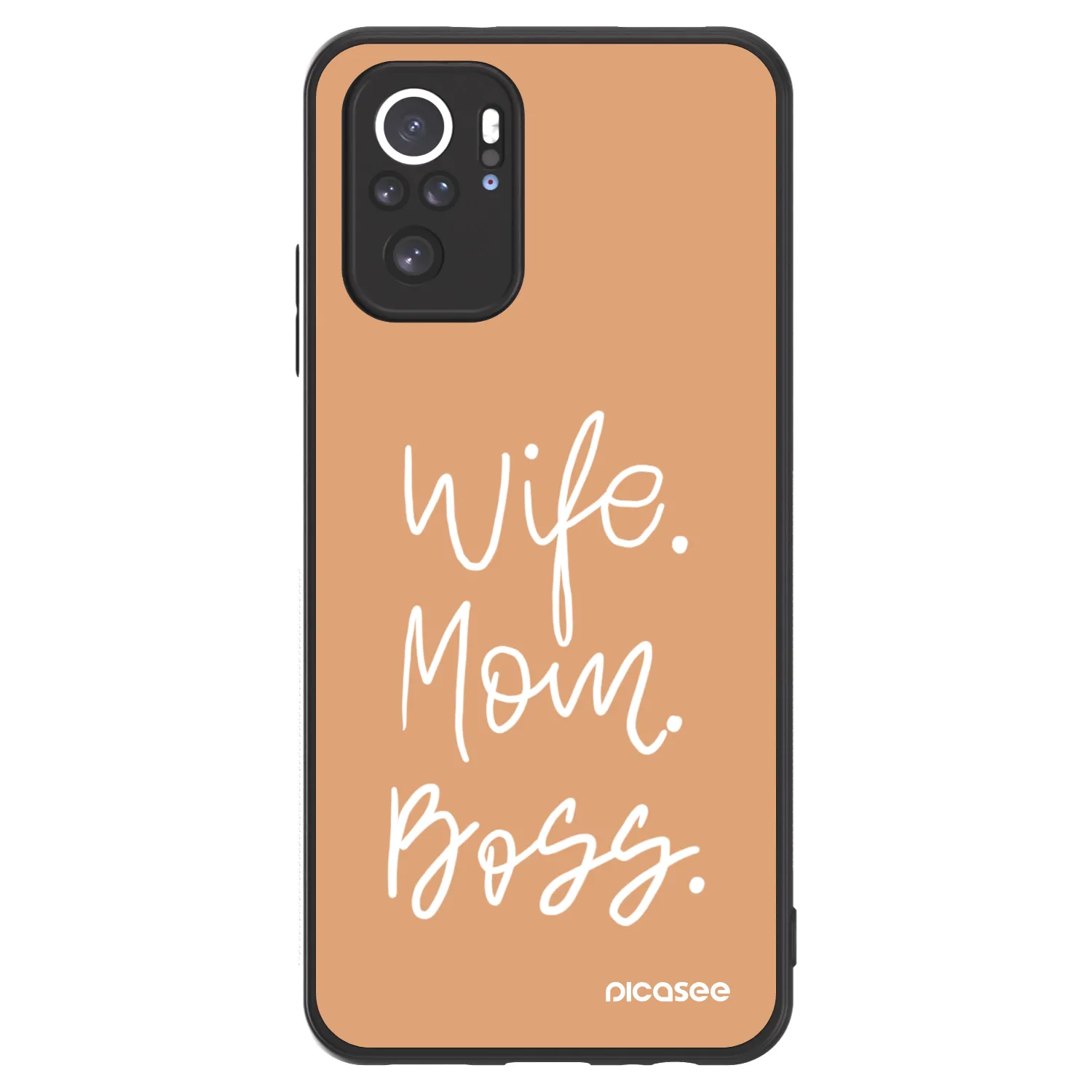 Picasee ULTIMATE CASE pentru Xiaomi Redmi Note 10 - Boss Mama