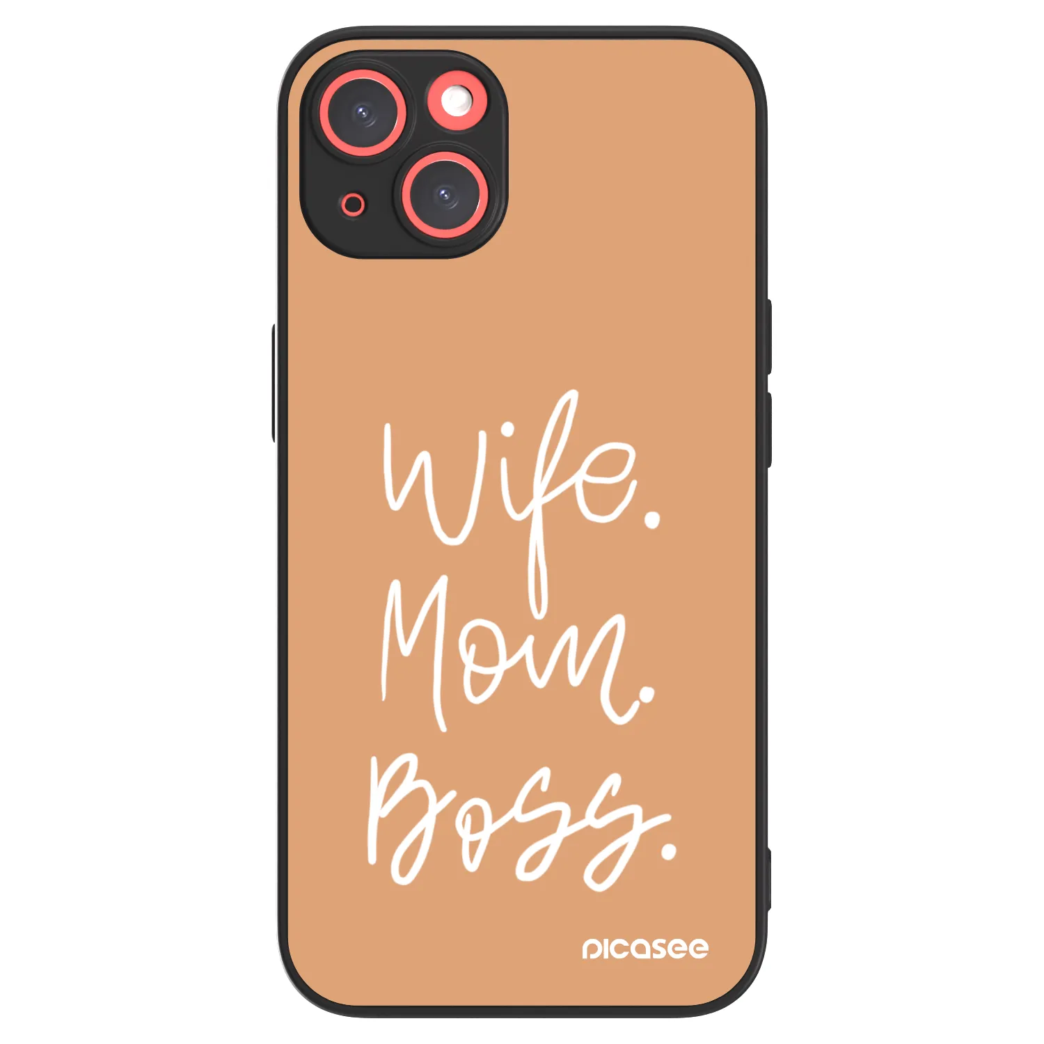 Picasee ULTIMATE CASE pentru Apple iPhone 13 - Boss Mama
