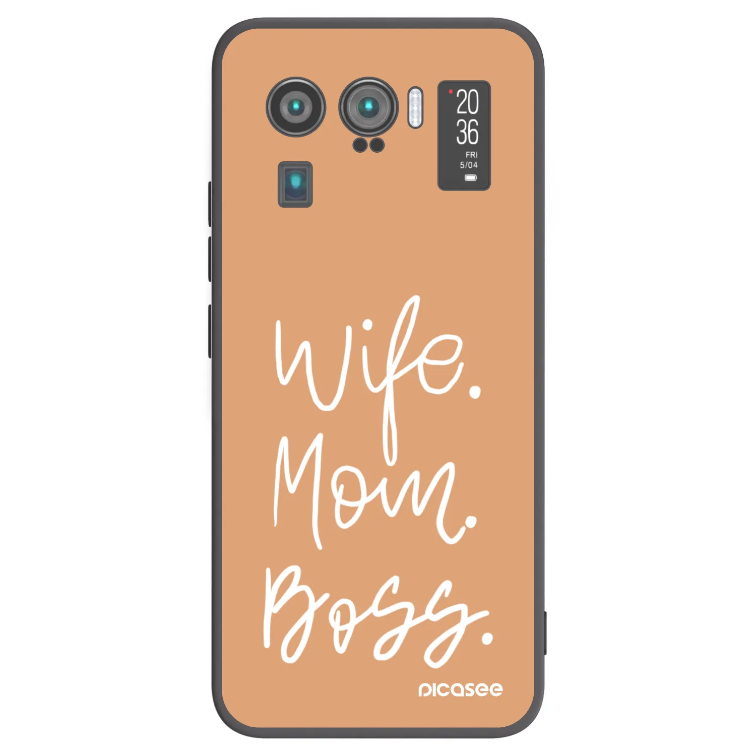 Picasee husă neagră din silicon pentru Xiaomi Mi 11 Ultra - Boss Mama