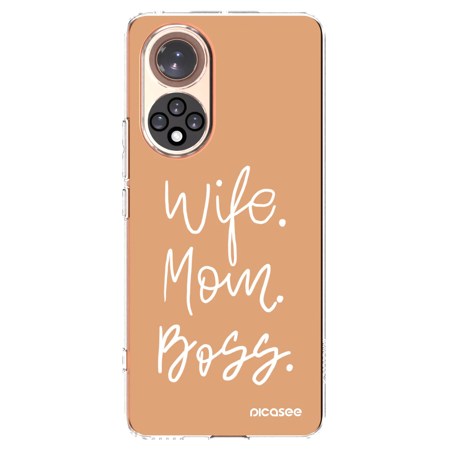 Picasee husă transparentă din silicon pentru Honor 50 5G - Boss Mama