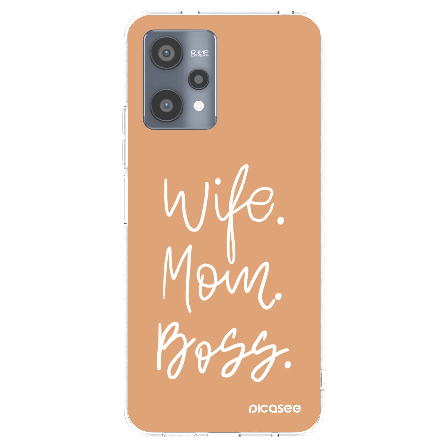 Picasee husă transparentă din silicon pentru Realme 9 Pro 5G - Boss Mama