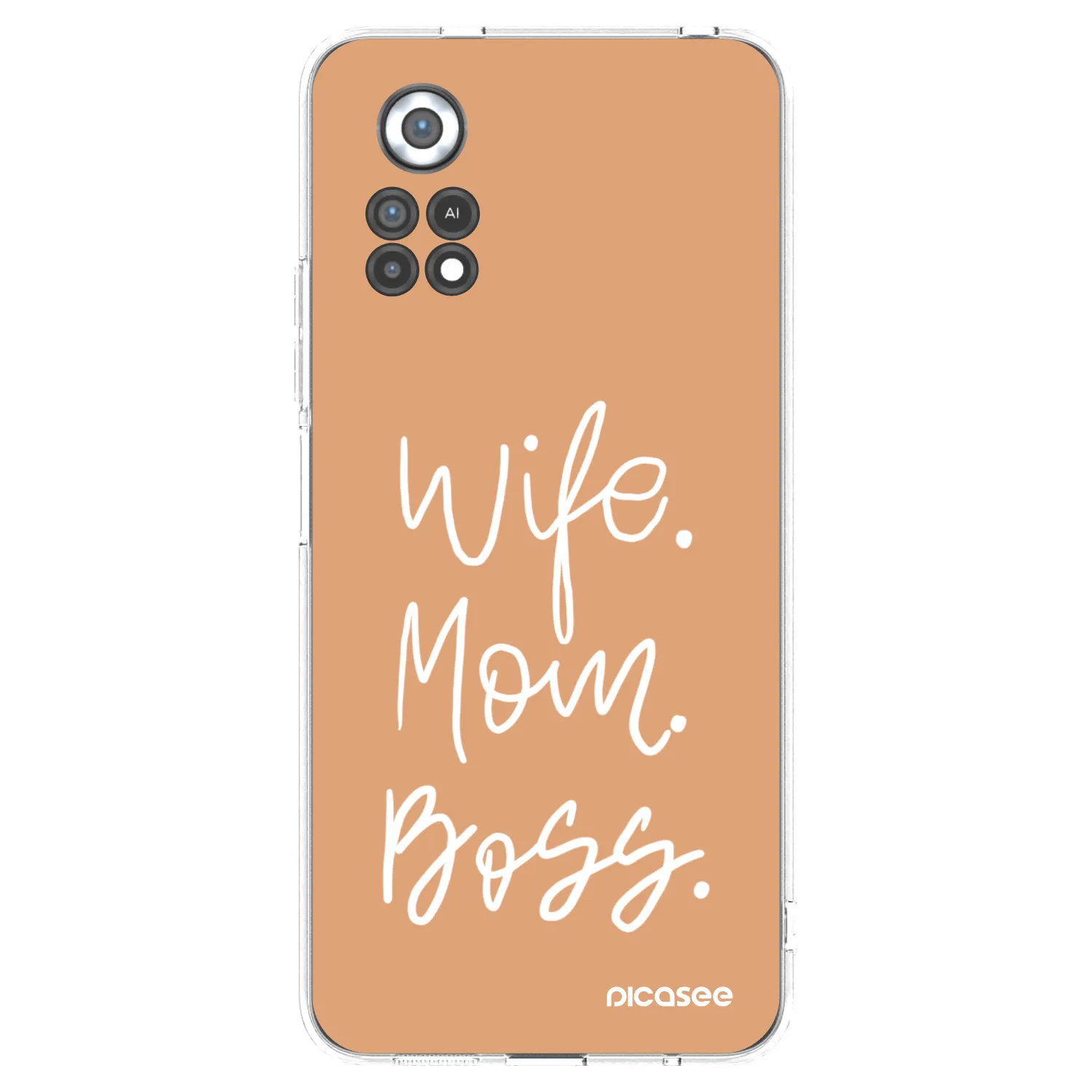 Picasee husă transparentă din silicon pentru Xiaomi Poco X4 Pro 5G - Boss Mama