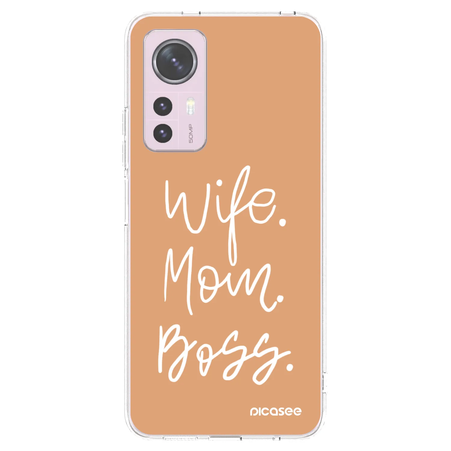 Picasee husă transparentă din silicon pentru Xiaomi 12 - Boss Mama