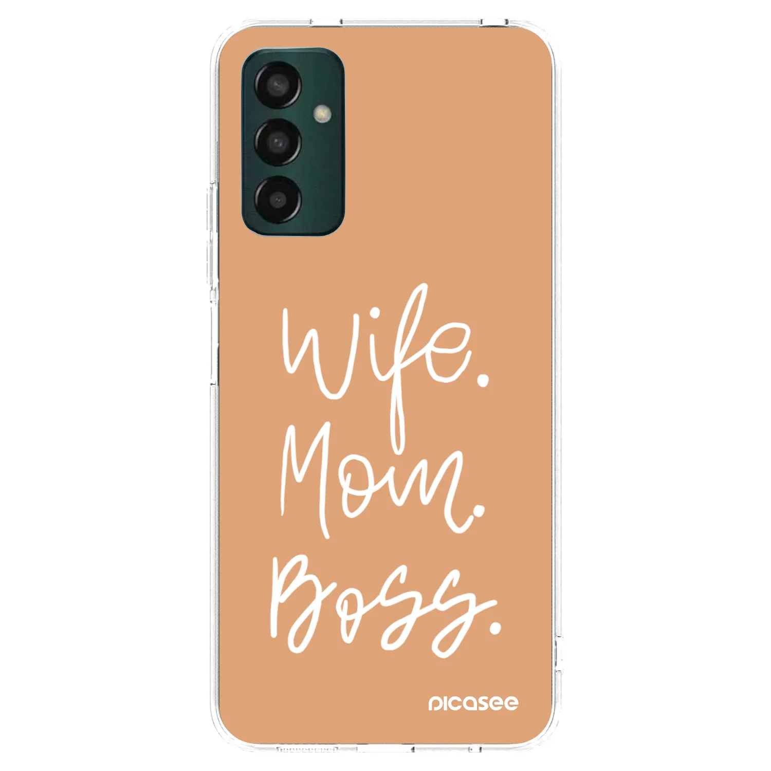 Picasee husă transparentă din silicon pentru Samsung Galaxy M23 5G - Boss Mama