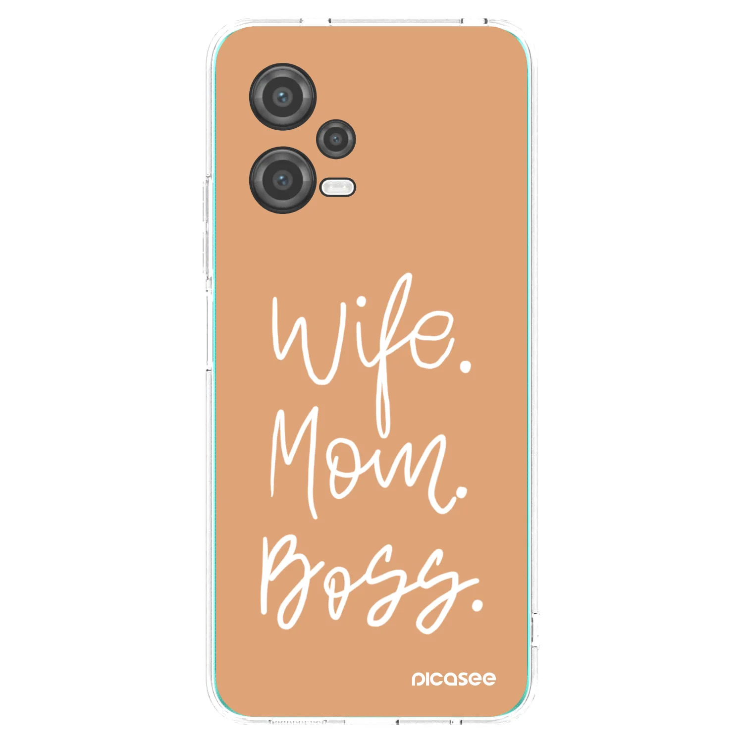 Picasee husă transparentă din silicon pentru Xiaomi Poco X5 - Boss Mama