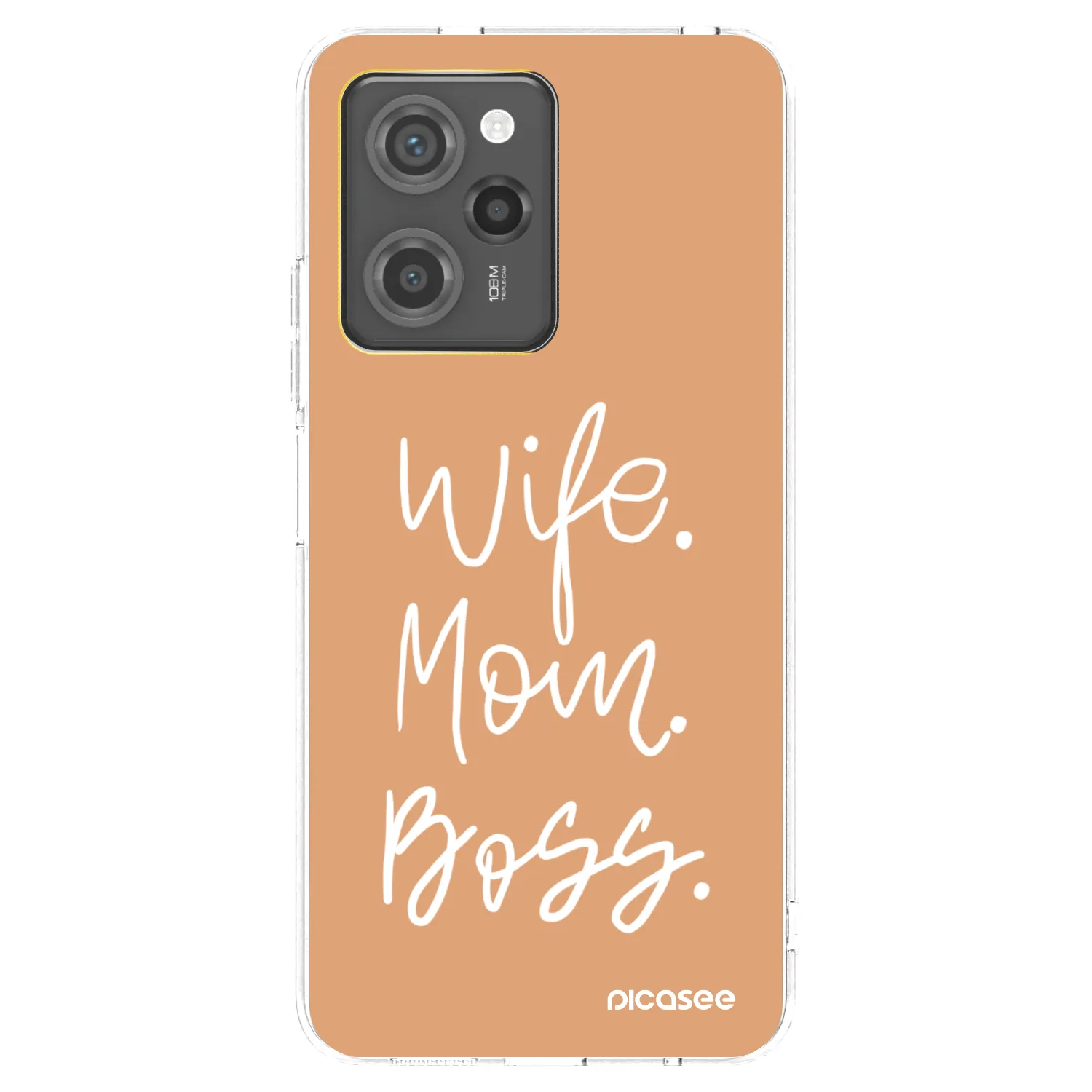 Picasee husă transparentă din silicon pentru Xiaomi Poco X5 Pro - Boss Mama
