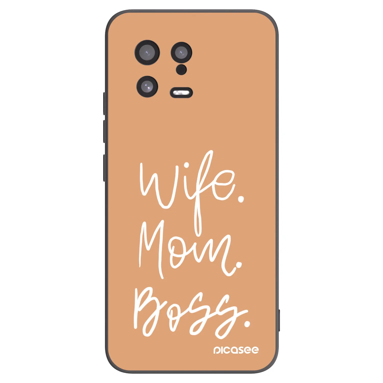 Picasee husă neagră din silicon pentru Xiaomi 13 - Boss Mama