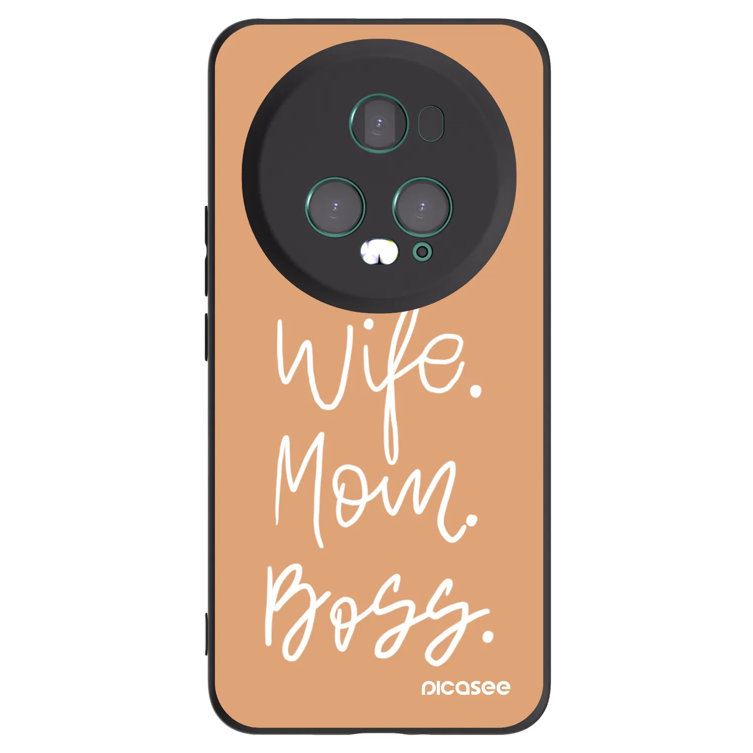 Picasee husă neagră din silicon pentru Honor Magic5 Pro - Boss Mama